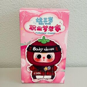New Baby Three Professional Dreamer Series Plush Fruit Blind Box Vinyl Doll